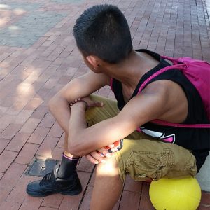 boy thinking